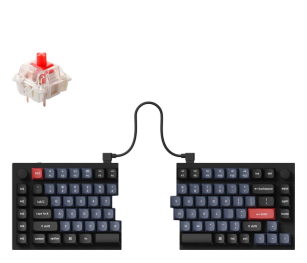 Keychron Q11 Split Gateron Red Switch RGB Knob - 1294109 - zdjęcie